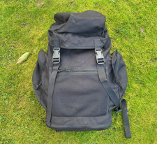 British Army Black 30L Daysack Deployment Travel Field Pack Rucksack