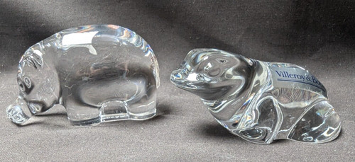 Villeroy boch glass animal - villeroy,