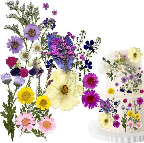 36pcs wildflower cake - wildflower,