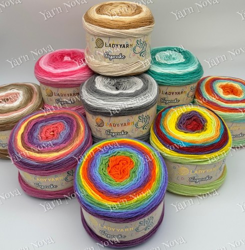 Lady yarn cupcake double - yarn,