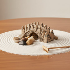 Fairy Garden Bridge | Miniature Ornament Accessories, Supplies - No Defects