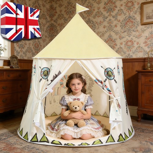 Large canvas kids teepee - large,