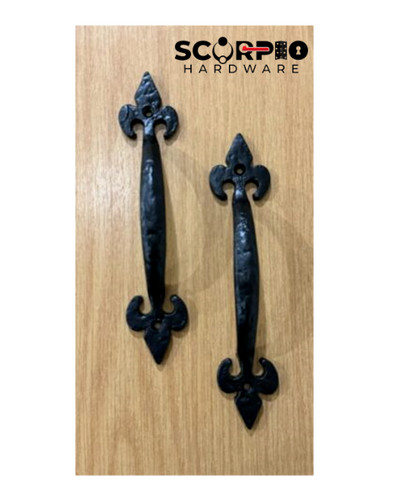Black antique cast iron ornate - iron,