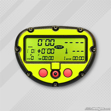 FLUORESCENT YELLOW GEL STICKER