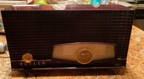 Vintage philco marbled - vintage,