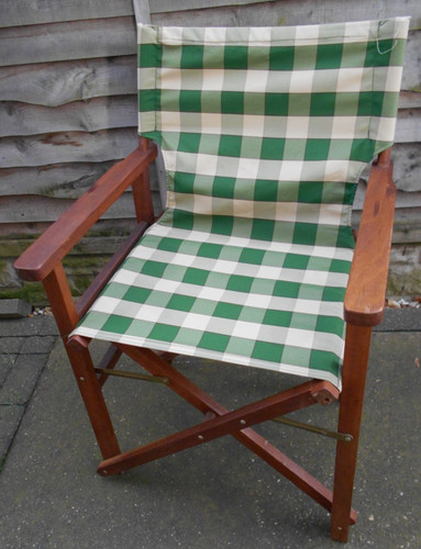 Directors chair folding solid - chair,