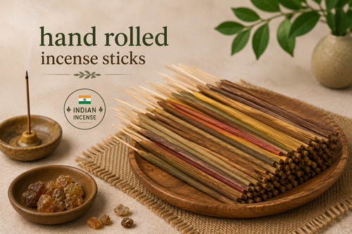 Coloured incense joss sticks - coloured,
