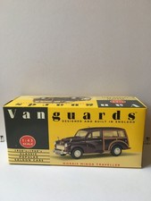 Vanguards Corgi VA10001 Morris Minor Traveller Maroon.