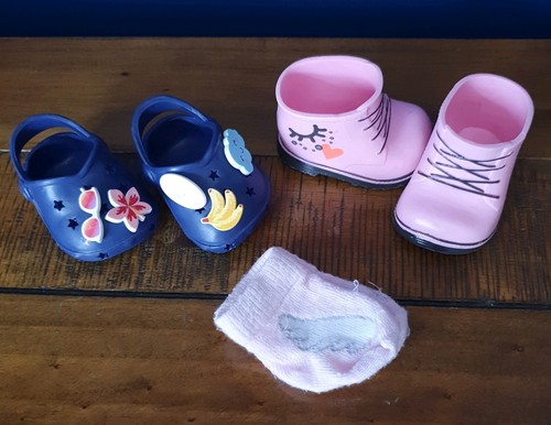 Lovely baby born doll - baby, shoes