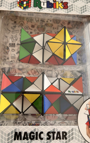 Rubik magic star - star, star-shaped
