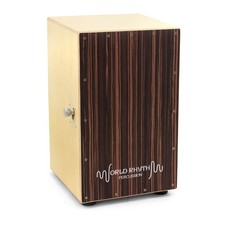 World Rhythm Black Cajon Box