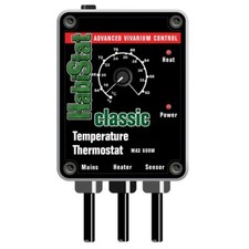 HabiStat Temperature Thermostat Temp Control Stat Reptile Vivarium Heat BLACK