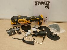 DeWalt DCS355 18v xr multi tool bare unit + accessory set blades & mesh discs