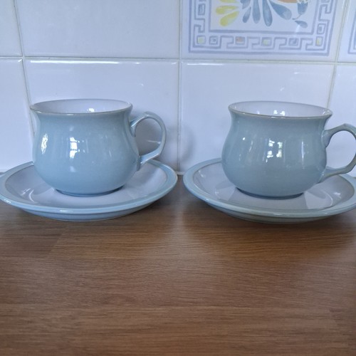 Denby blue linen - denby, cup