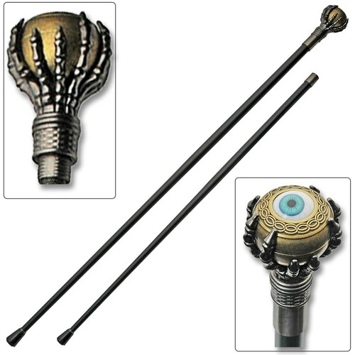 Evil eye walking cane - evil,
