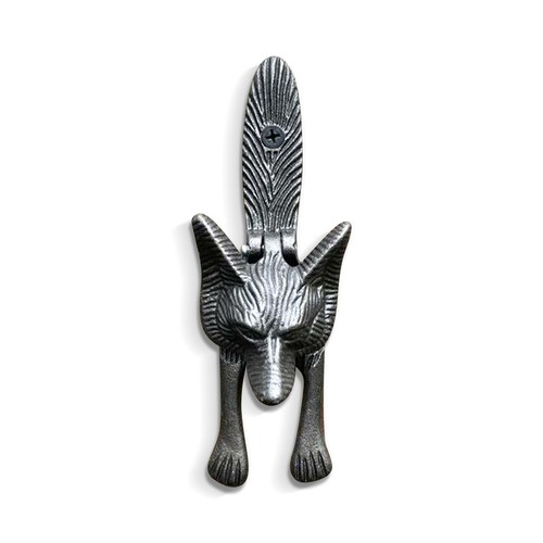 Cast iron front door - fox,