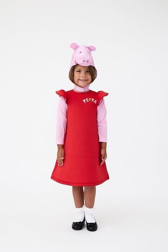 Girls peppa pig costume - pig,