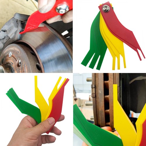 Brake pad thickness gauge - brake,