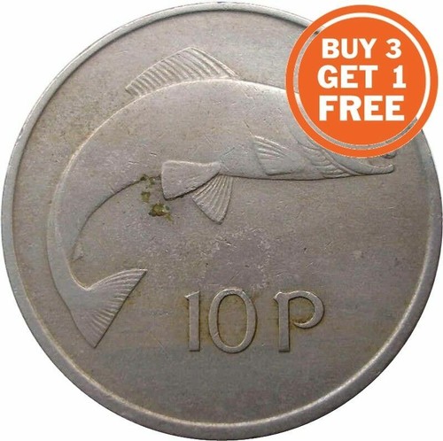 Ireland ten pence10 - ten,