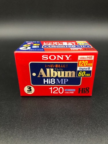 Sony 3p6 120hmpl album - sony, hi8