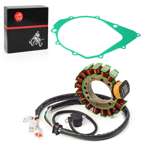 Stator with gasket - with, for