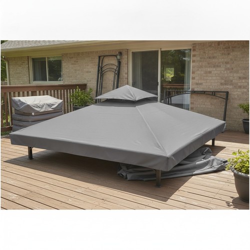 Contemporary double tiered bbq - contemporary,