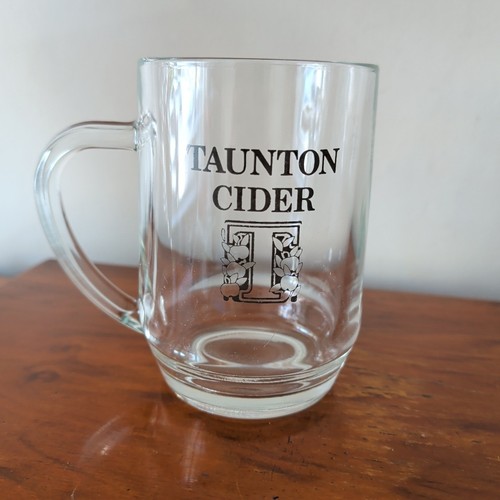 Taunton cider half pint beer - half,