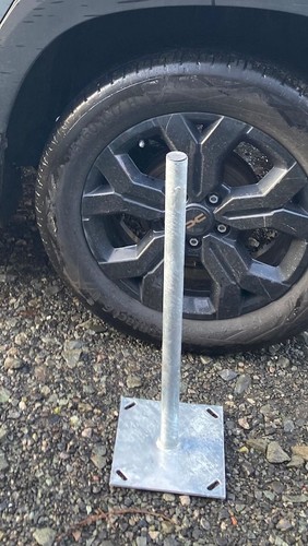 Antenna ground plate mast - ground,