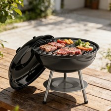 35.5cm Portable Round Kettle