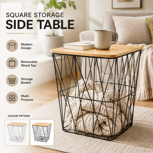 Modern round storage basket - modern,