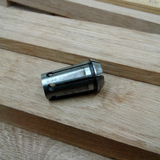 Router collet. Genuine ELU/DEWALT fits both, size 6.35mm - 1/4"AF  . VGC