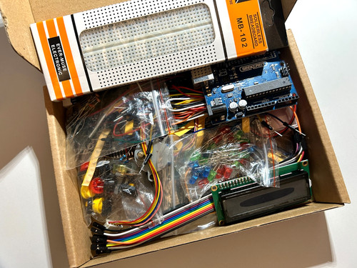 Complete arduino starter kit - complete,