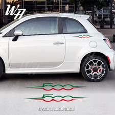 Side Decals For Fiat 500