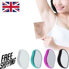 UK Painless Physical Hair Removal Epilators Remover Crystal Body Arm/Legs Eraser