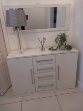 White High Gloss Sideboard