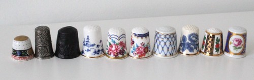 Thimbles various makers - x,