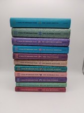 A series of unfortunate events Book Set 1-11 Hard back Lemony Snicket S6288