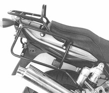 Side pannier rack bolted black