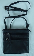 Visconti Black Faux Leather