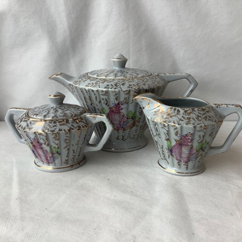 Sadler tea set crinoline - set, lady