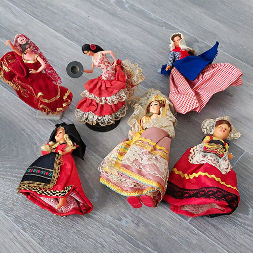 Vintage mini spanish - vintage:, x6