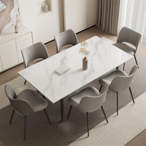 Dining table modern sintered - dining,