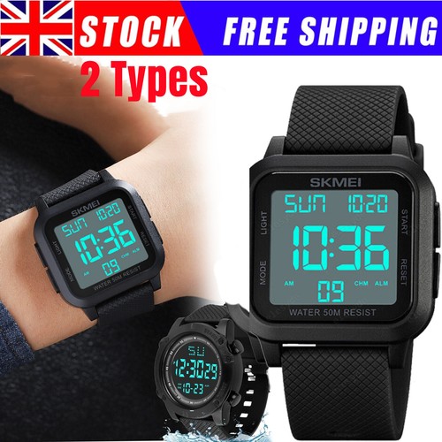 Electronic watches mens led - watches,