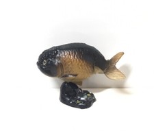 Kaiyodo Furuta Choco Q Pet Animal 1 Ranchu Black Goldfish Fish Figure A