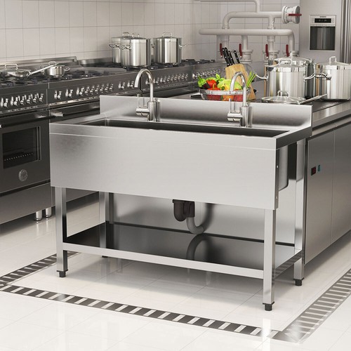 Stainless steel sink kitchen - steel,