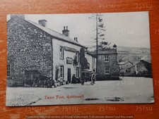 Horse & Trap by Blue Bell Inn, Town Foot, KETTLEWELL, Yorkshire. WP Inman