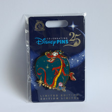 Disney Mushu and Cri-Kee The Magic Of Disney Pin - Limited Edition 600 Mulan Pin
