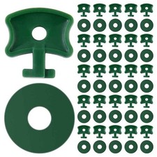 Greenhouse Plastic Twist Clips Kit with Washer for Fixing and Protecting Plants