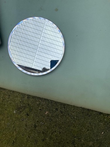 Round mirror plates silver - round,