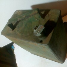 Vintage Shell Fuel Can With 2